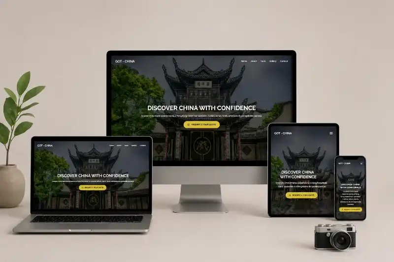 Go China Holidays Website