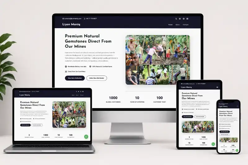 Liyan Maniq Natural Gemstones